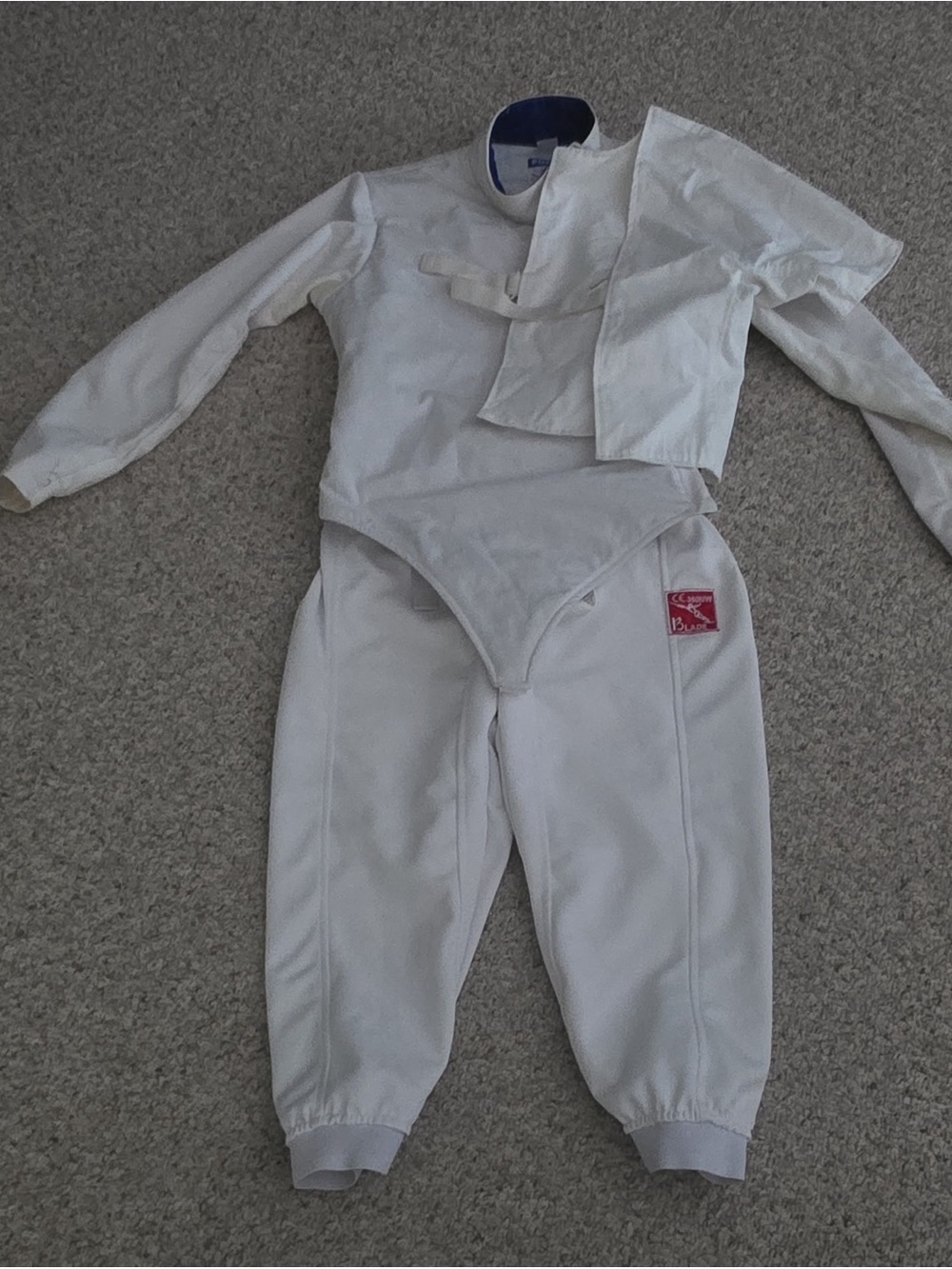 Mens Fencing Suit and Glove